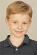 model Markin Daniil   
Year of birth 2011   
Eyes color: grey-blue   
Hair color: red