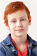 model Kiselev Gleb   
Year of birth 2008   
Eyes color: grey   
Hair color: red