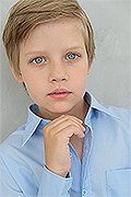 model Scherbakov Egor   
Year of birth 2012   
Eyes color: blue   
Hair color: blond
